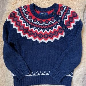 Polo Ralph Lauren kids 100% cotton sweater 4T